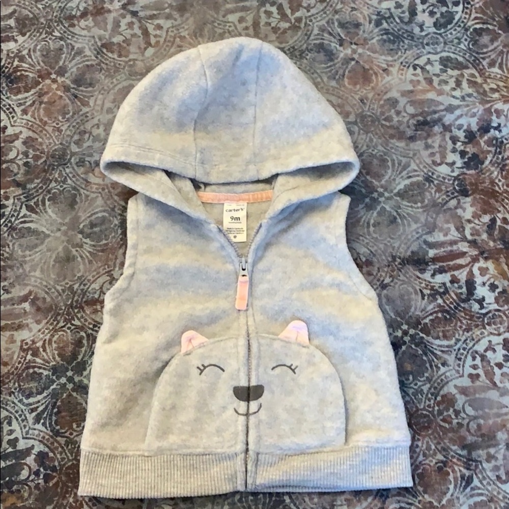 Baby girls Carters Vest 9 month